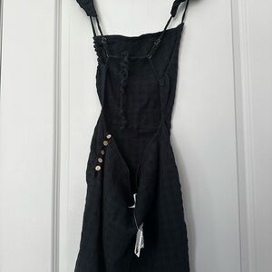 Free People black mini dress